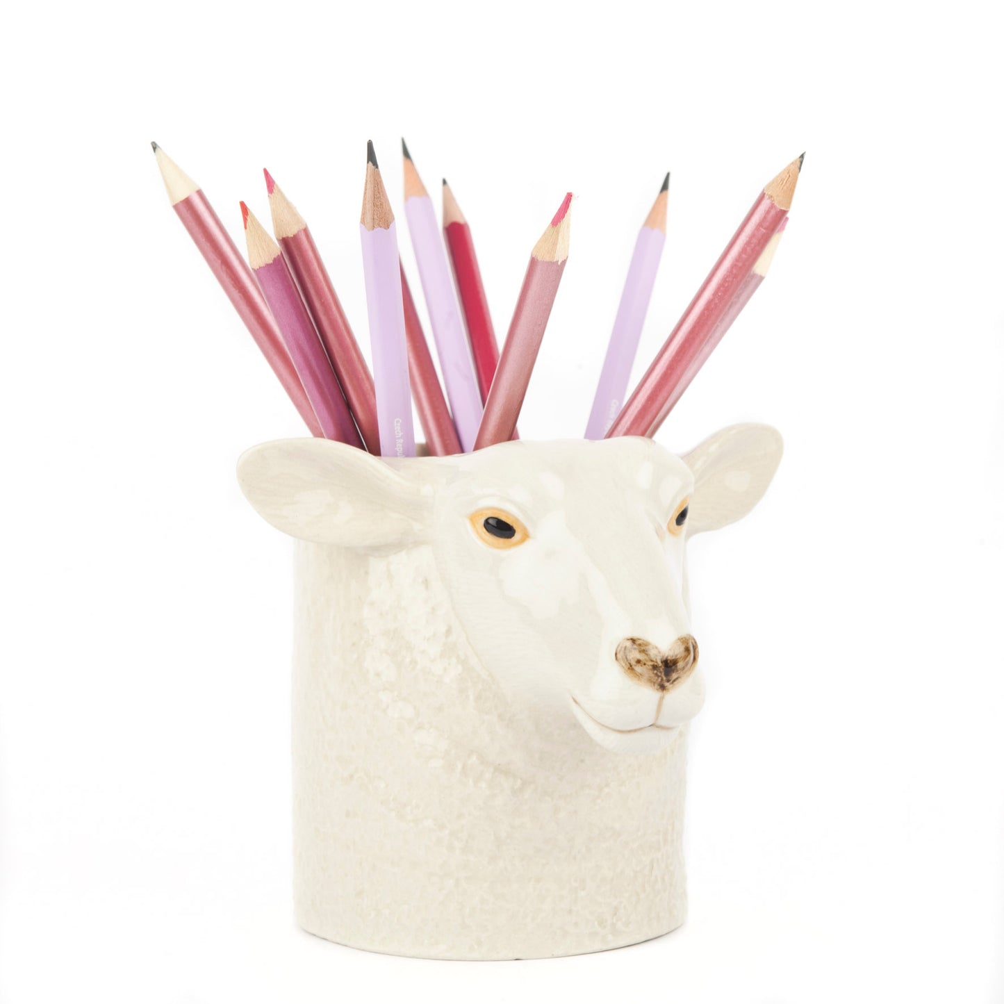 White Faced Suffolk Sheep Pen Pot