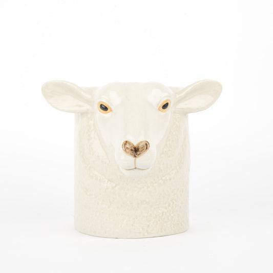 White Faced Suffolk Sheep Pen Pot