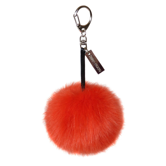 Luxury Pom Pom Keyring Charm - Blaze