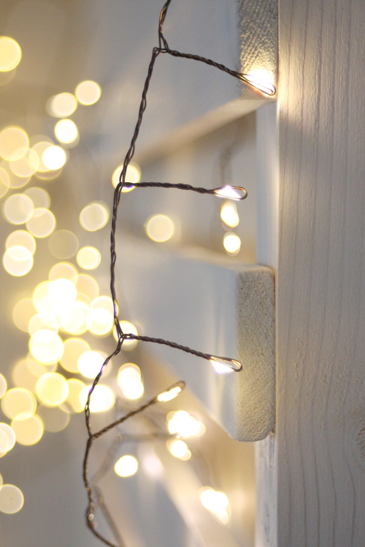 Cluster Copper Light Chain - Battery Operated 3m