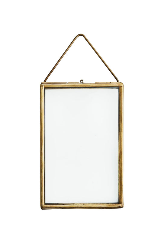 Brass Hanging Photo Frame