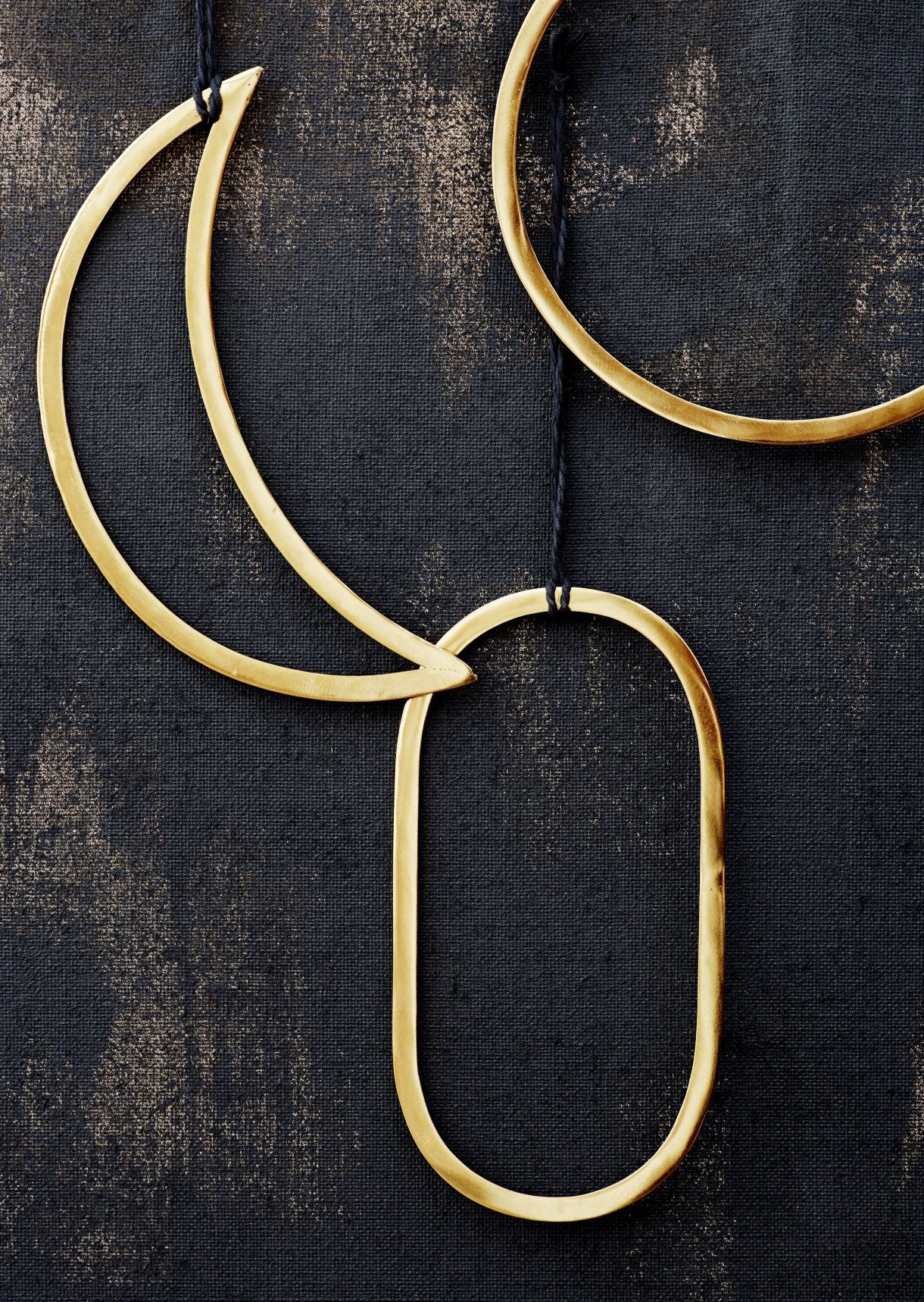 Hanging Half Moon Decoration